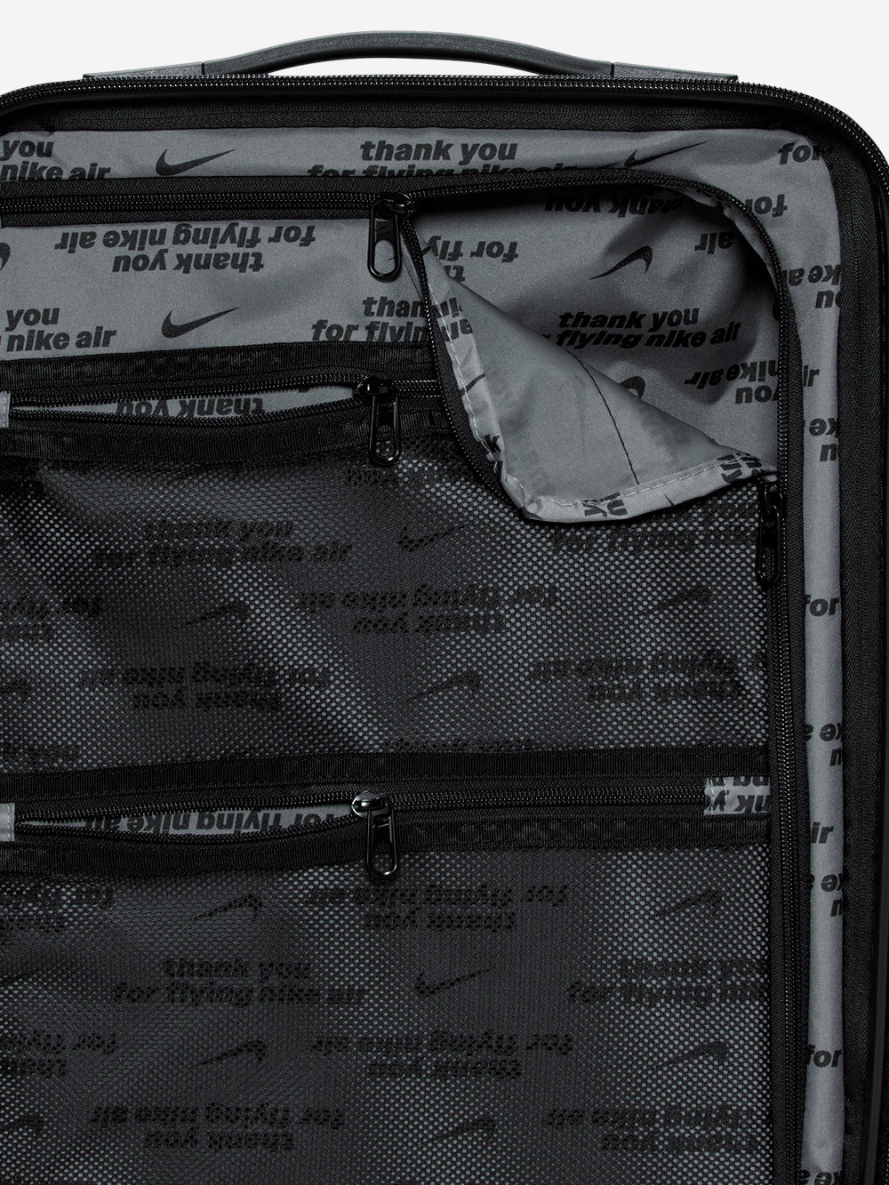 NIKE Valigia rigida nera (52L) Nero Urbanstaroma
