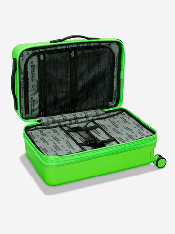 NIKE Valigia rigida verde (52l) Giallo fluo
