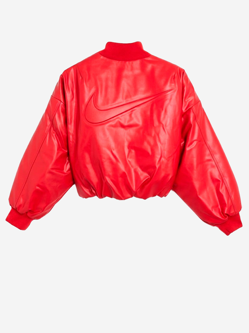 NIKE W Bomber ThermaFit in pelle sintetica rosso Rosso Urbanstaroma