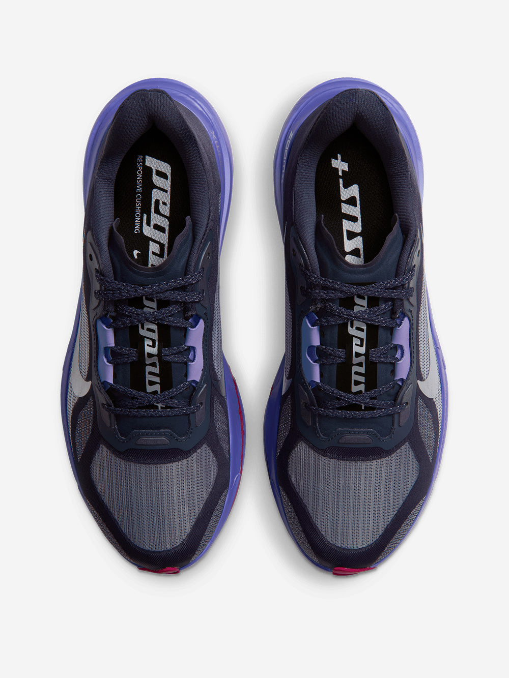 NIKE W Pegasus Plus 2 'Gridiron-MetallicSilver-Persian Violet' Viola Urbanstaroma