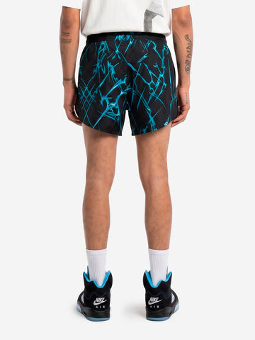NIKE Shorts da running con slip interno 5 cm Dri-FIT Nero celeste