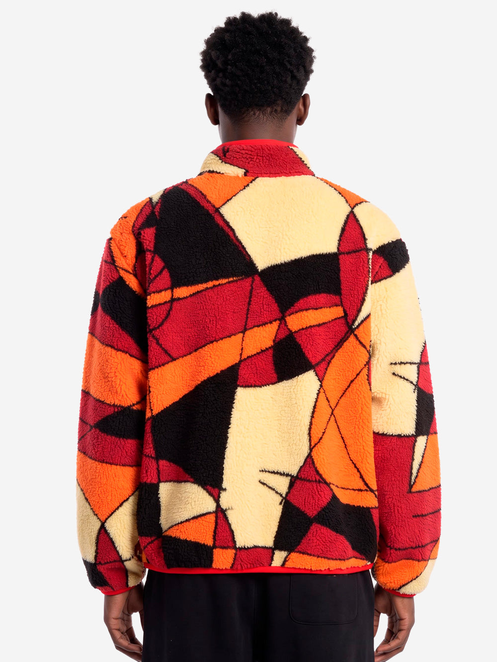 NIKE Club Winter giacca in pile con grafica Rosso Urbanstaroma