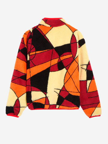 NIKE Club Winter giacca in pile con grafica Rosso