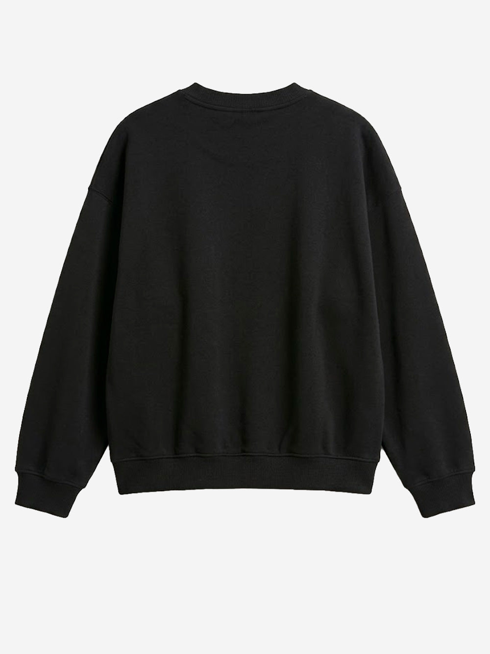 NIKE W Studio Fleece Felpa nera girocollo Nero Urbanstaroma