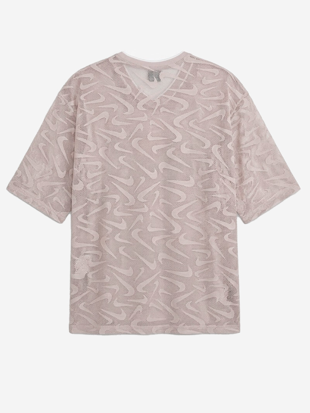 NIKE Maglia oversize in mesh a trama aperta con grafica Panna Urbanstaroma