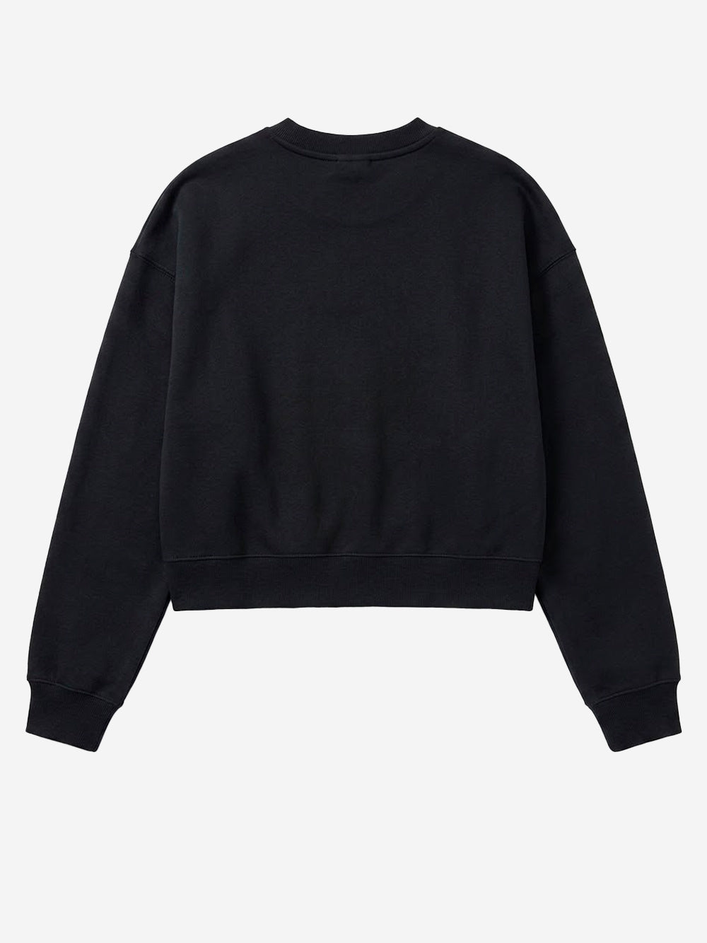 NIKE Felpa girocollo Studio fleece nera Nero Urbanstaroma