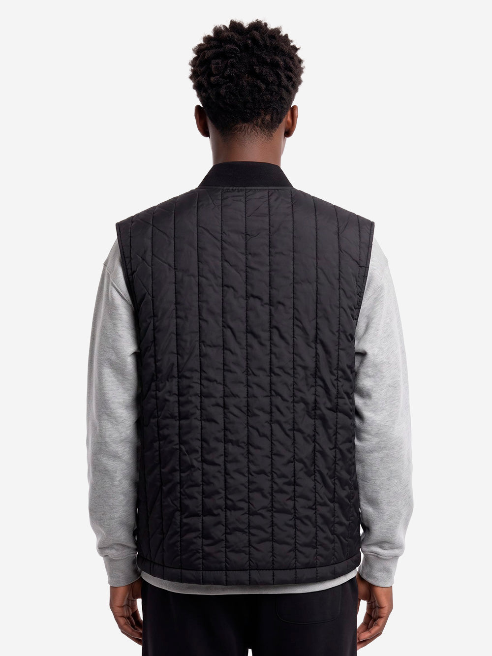 NIKE Gilet Club trapuntato nero Nero Urbanstaroma