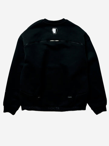 NIKE x Drake Nocta felpa girocollo trapeziud cut Nero