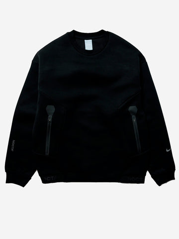NIKE x Drake Nocta felpa girocollo trapeziud cut Nero