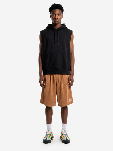 NIKE Shorts Club in mesh marrone Biscotto
