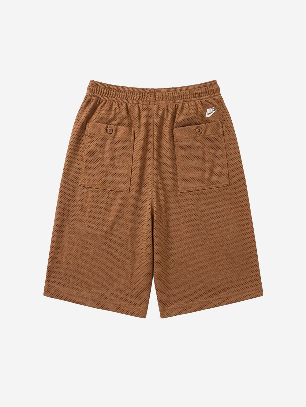 NIKE Shorts Club in mesh marrone Biscotto Urbanstaroma