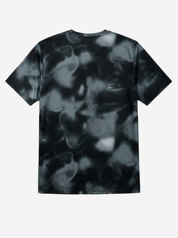 NIKE T-shirt nera a manica corta da running Dri-FIT UV Nero