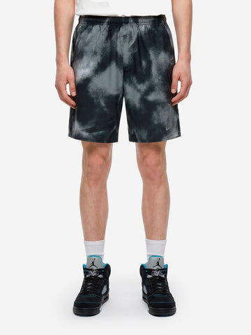 NIKE Shorts da running Dri-FIT con slip foderati grigio