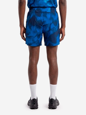 NIKE Shorts blu da running Dri-FIT con slip foderati Blu