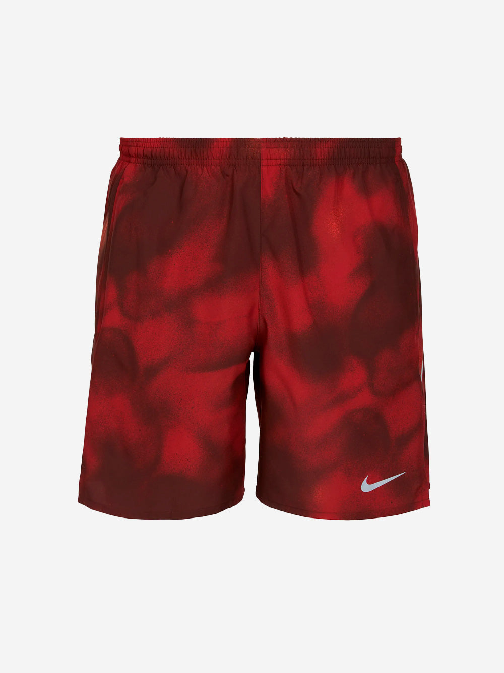 NIKE Shorts rossi da running Dri-FIT con slip foderati Rosso Urbanstaroma