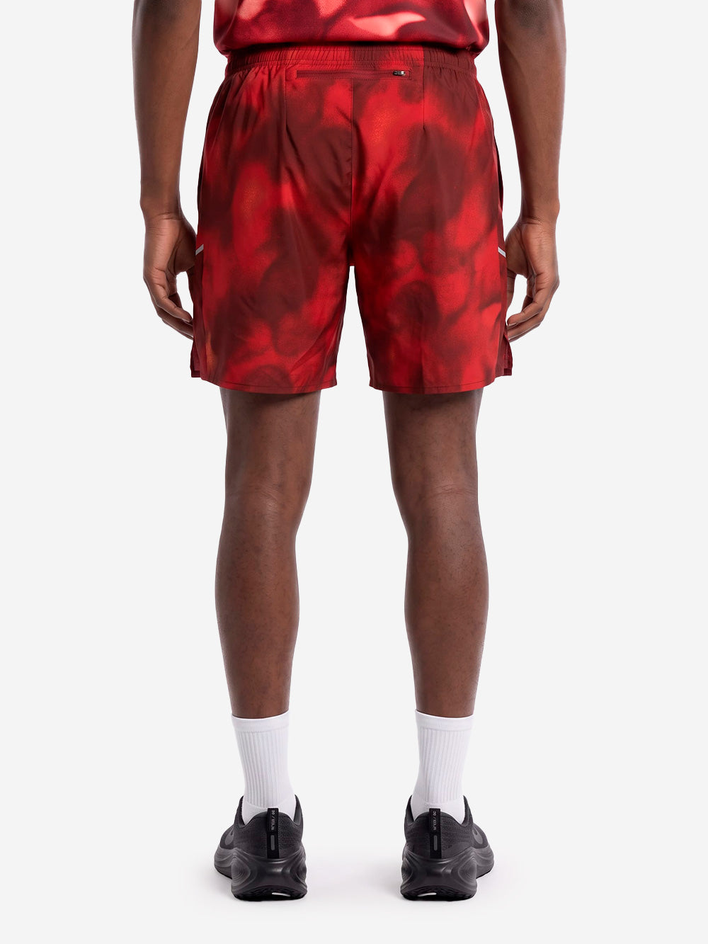 NIKE Shorts rossi da running Dri-FIT con slip foderati Rosso Urbanstaroma