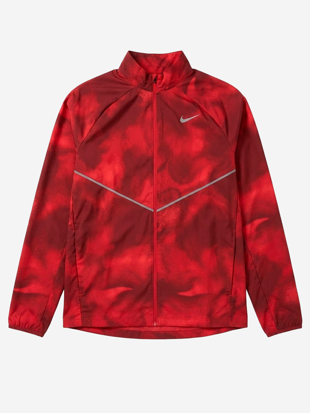 NIKE Giacca running rossa 'Miler' Rosso Urbanstaroma