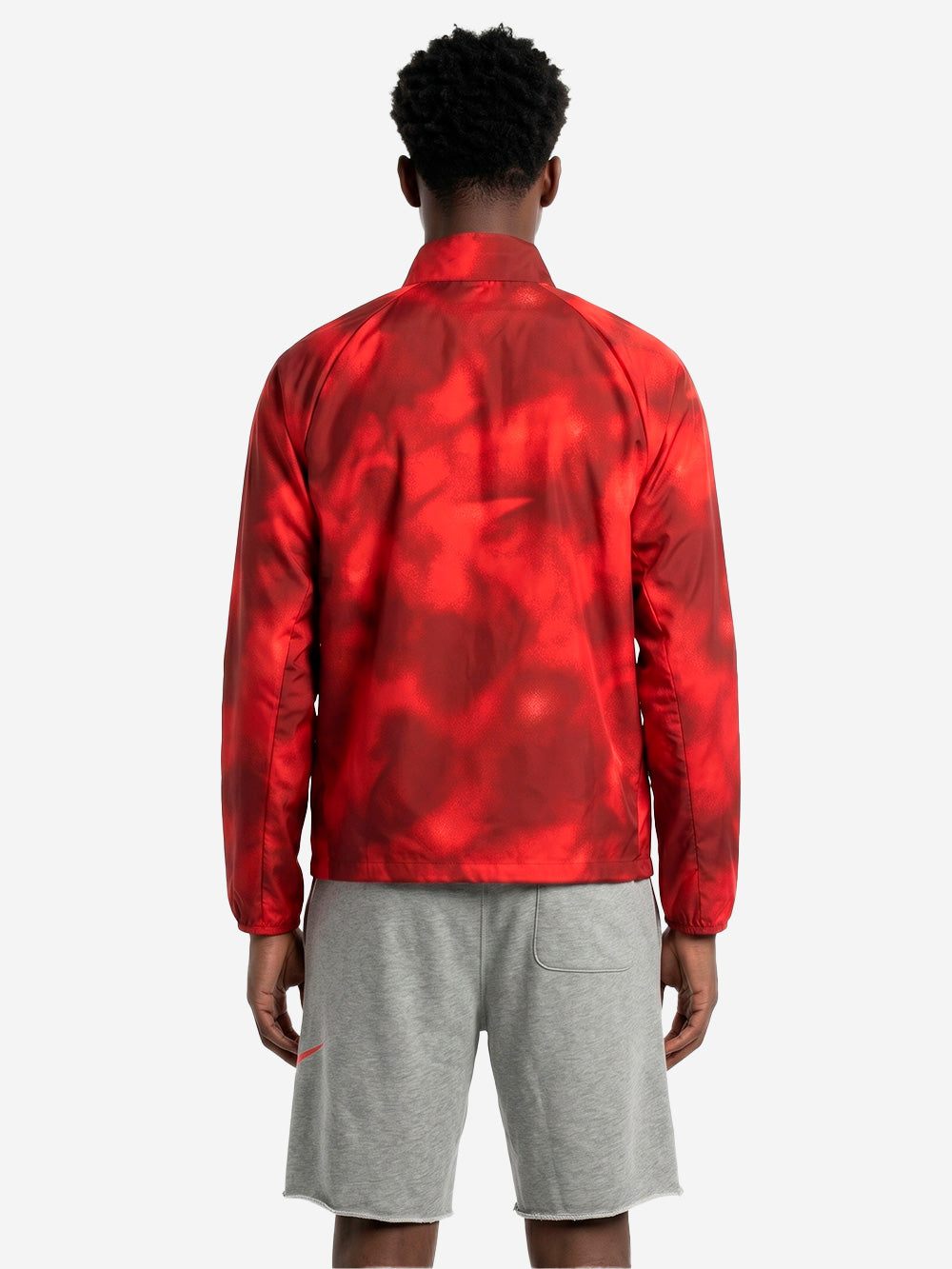 NIKE Giacca running rossa 'Miler' Rosso Urbanstaroma