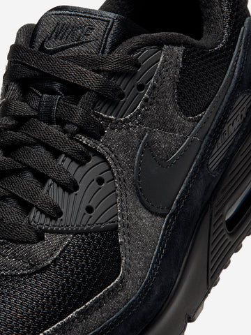 NIKE Air Max 90 'Black Denim' Nero