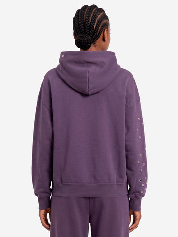 NIKE W Studio Felpa con cappuccio da donna Grigio scuro