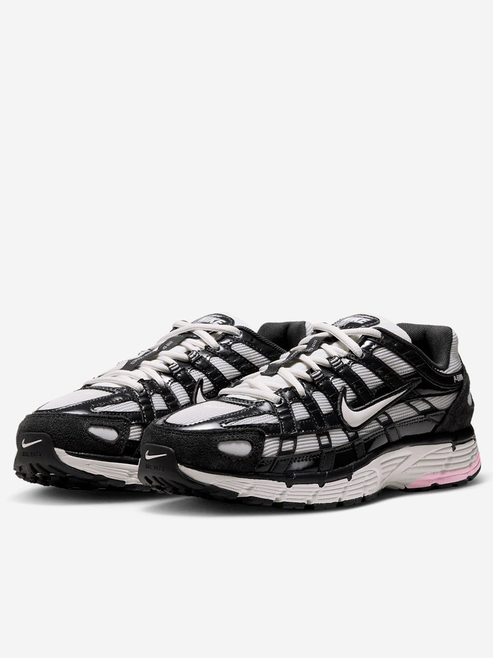 NIKE W P-6000 Smoke grey-Phantom-Pink foam Nero grigio Urbanstaroma