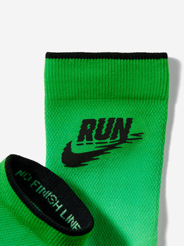 NIKE Calze Running media lunghezza verdi (x1) Vede