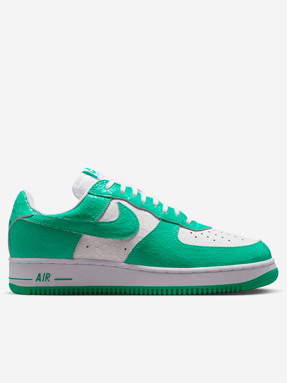 NIKE Air Force 1 Cracked Leather 'Menta White' Verde acqua Urbanstaroma