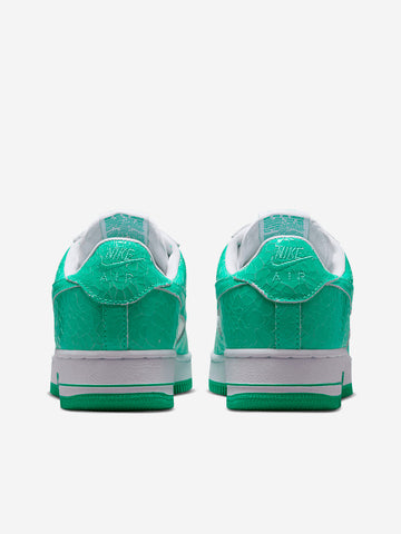 NIKE Air Force 1 Cracked Leather 'Menta White' Verde acqua