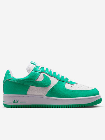 NIKE Air Force 1 Cracked Leather 'Menta White' Verde acqua