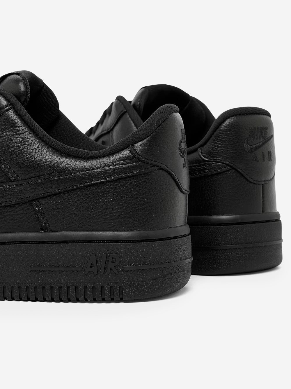 NIKE W Air Force 1 Square Toe 'Triple Black' Nero Urbanstaroma