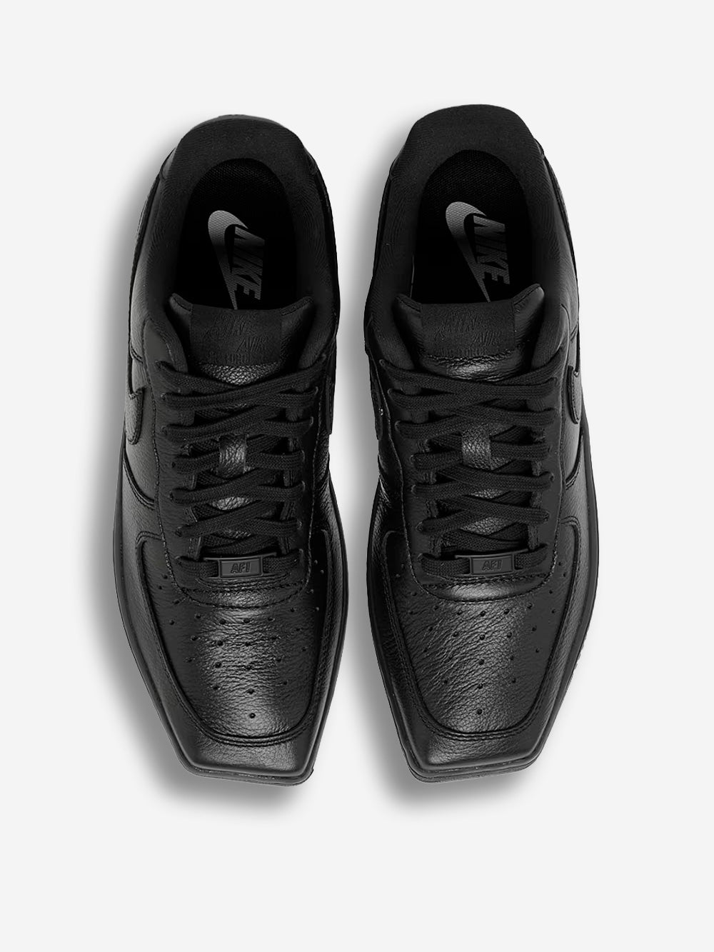 NIKE W Air Force 1 Square Toe 'Triple Black' Nero Urbanstaroma