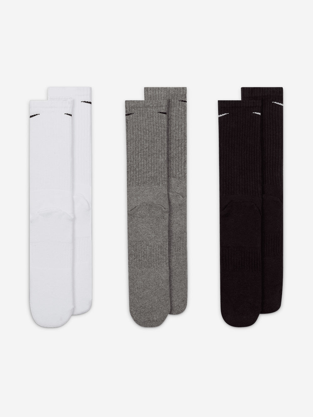 NIKE Calze di media lunghezza Everyday Cushion nero- grigio -bianco Multicolor Urbanstaroma