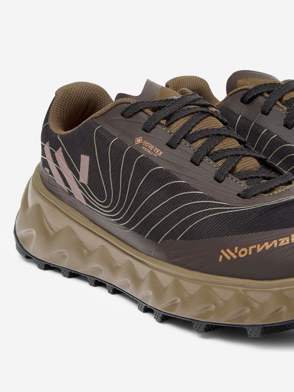 NNORMAL Tomir 02 GTX marrone trail running Marrone nera Urbanstaroma