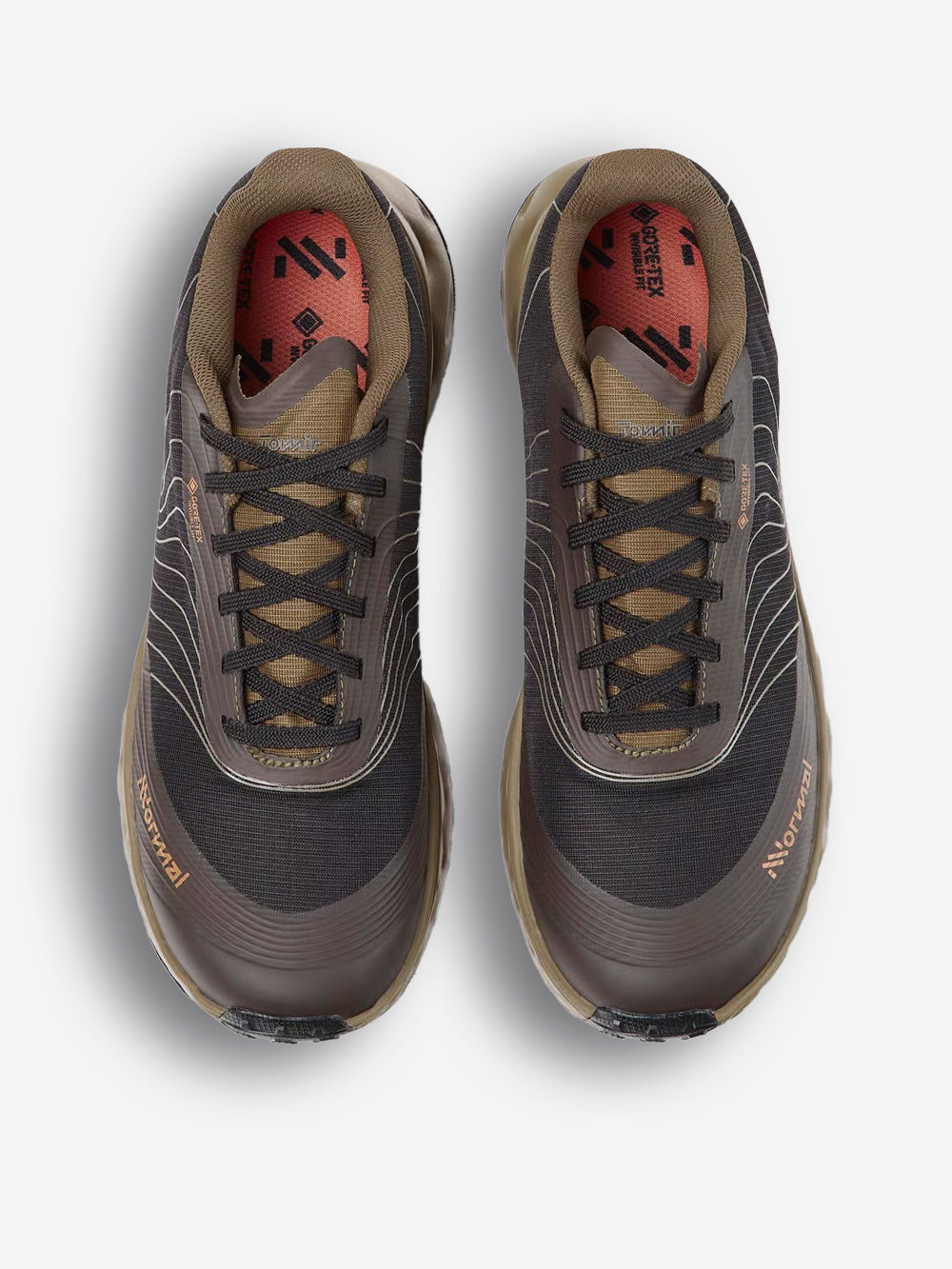NNORMAL Tomir 02 GTX marrone trail running Marrone nera Urbanstaroma