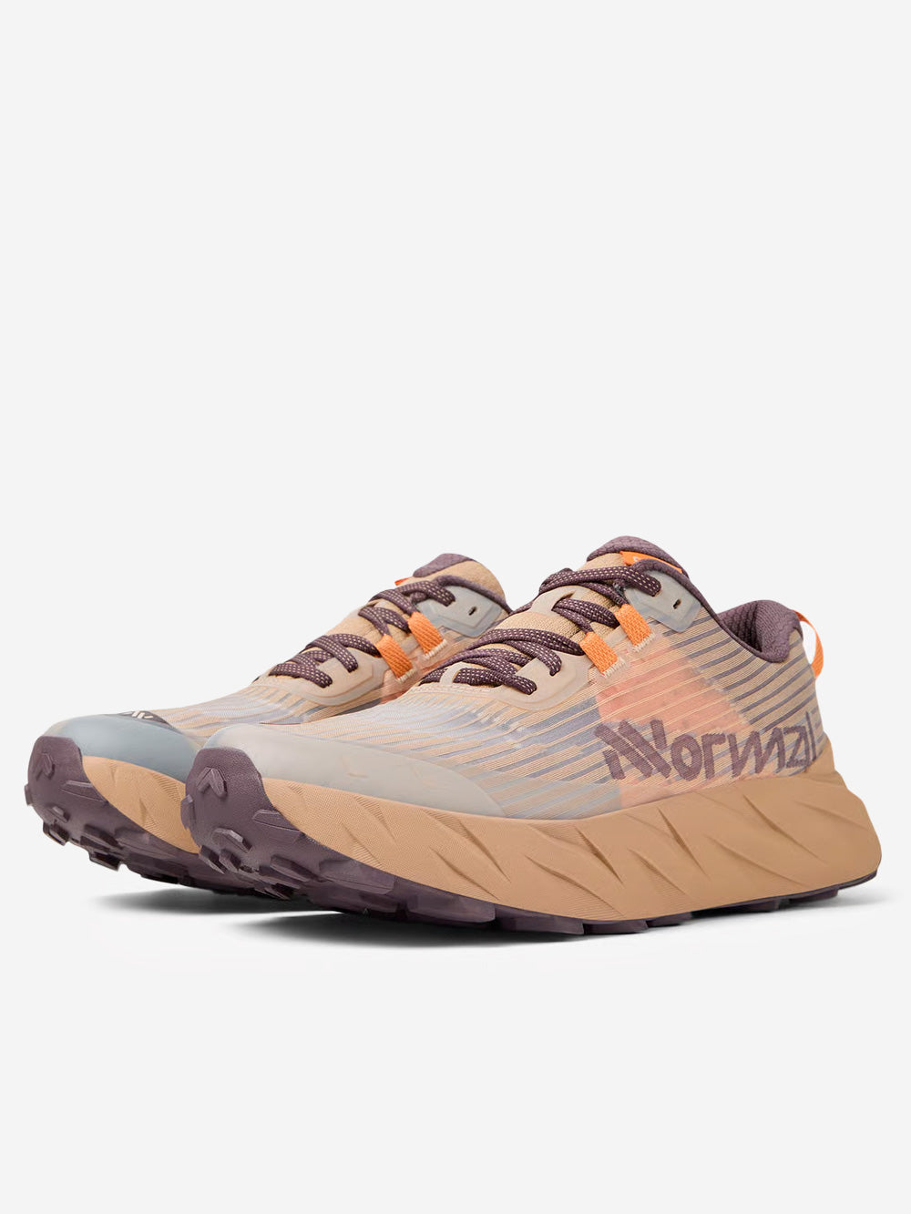 NNORMAL Cadí beige trail running Beige Urbanstaroma