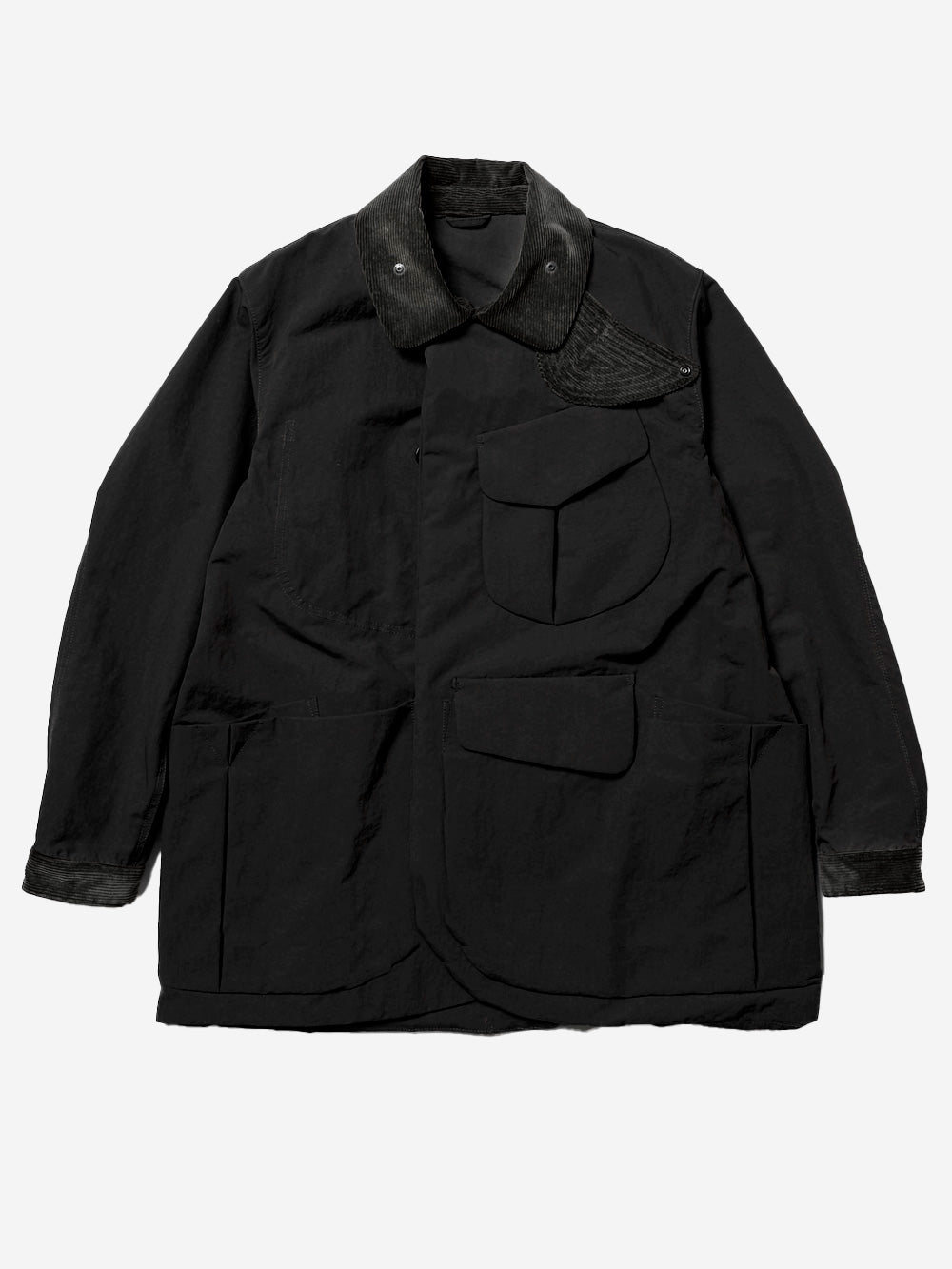 NORBIT Giacca 'Salt-Shrinking Nylon Coverall' nera Nero Urbanstaroma
