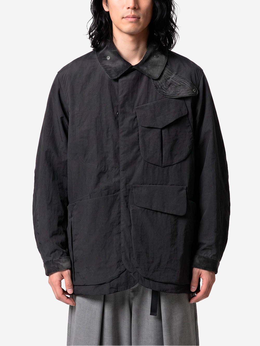 NORBIT Giacca 'Salt-Shrinking Nylon Coverall' nera Nero Urbanstaroma