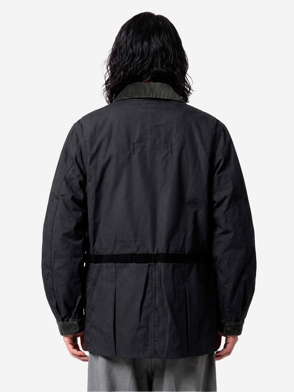 NORBIT Giacca 'Salt-Shrinking Nylon Coverall' nera Nero Urbanstaroma