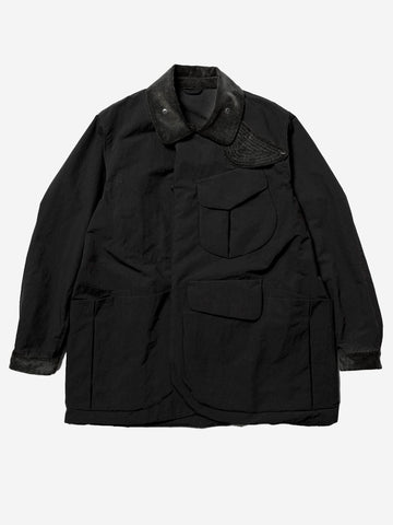 NORBIT Giacca 'Salt-Shrinking Nylon Coverall' nera Nero