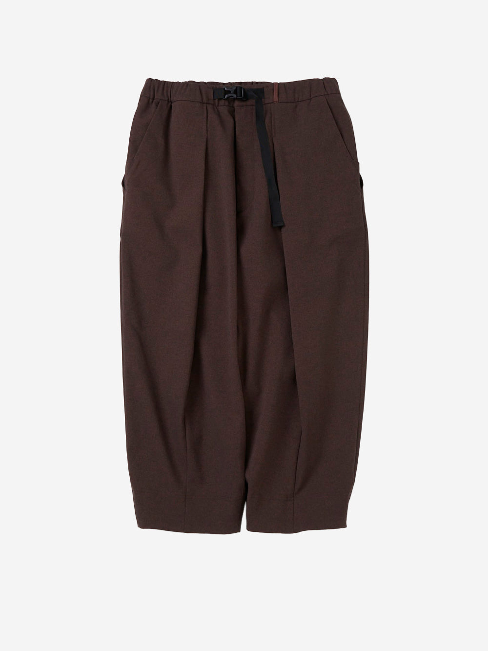 NORBIT Pantaloni 'Tech Wool Cropped' marroni Marrone Urbanstaroma