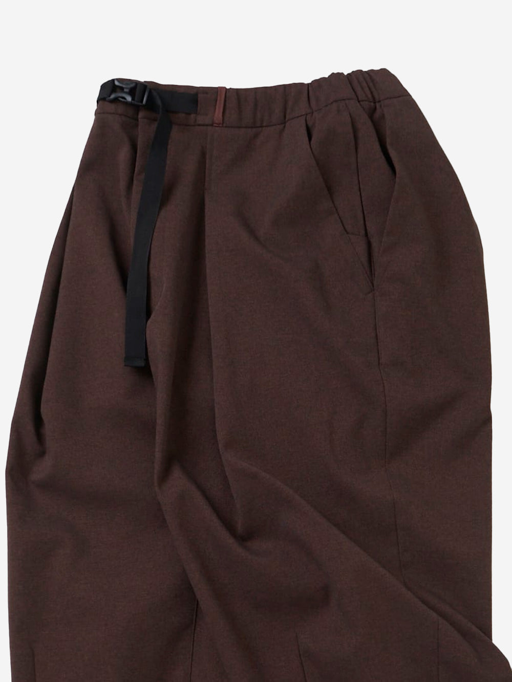 NORBIT Pantaloni 'Tech Wool Cropped' marroni Marrone Urbanstaroma