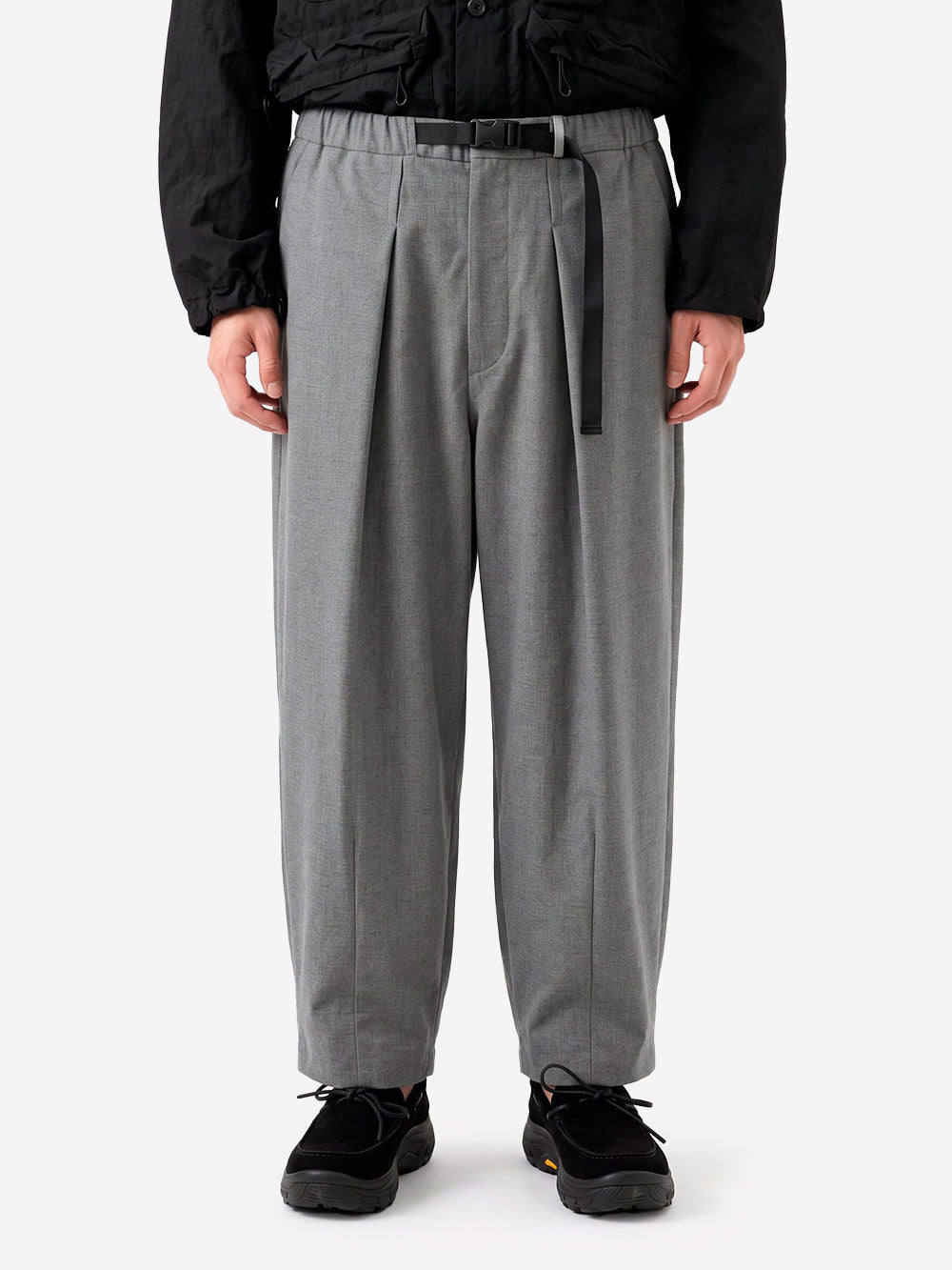 NORBIT tech wool cropped easy pants Urbanstaroma
