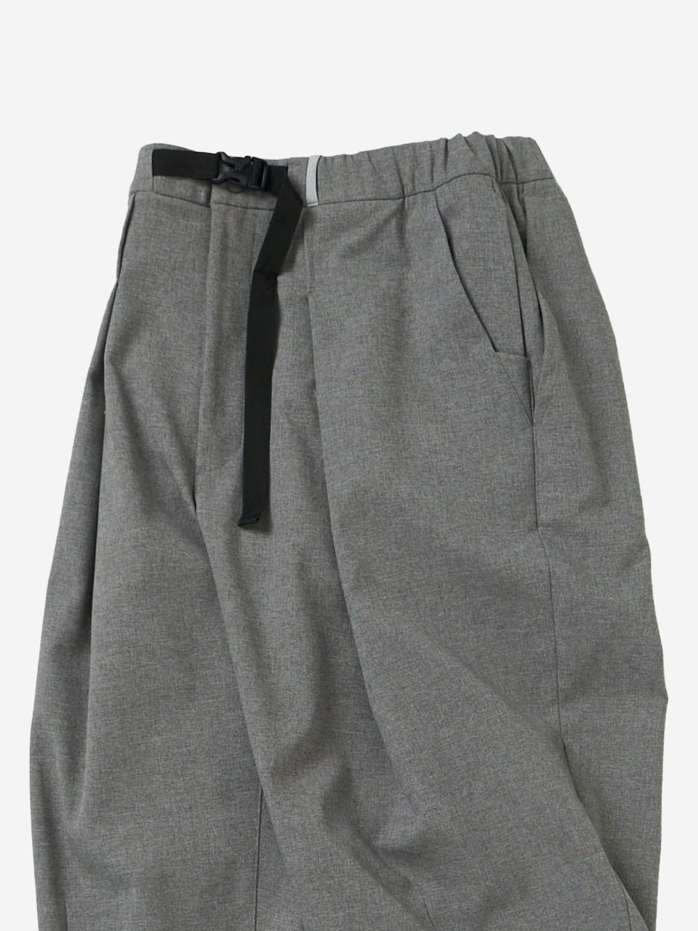 NORBIT tech wool cropped easy pants Urbanstaroma