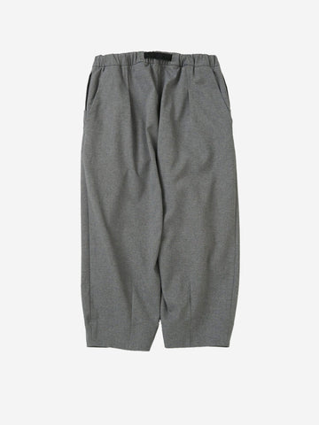 NORBIT tech wool cropped easy pants