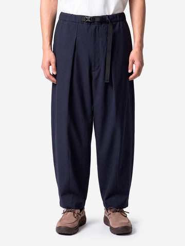 NORBIT Pantaloni 'Tech Wool Cropped' blu navy Navy