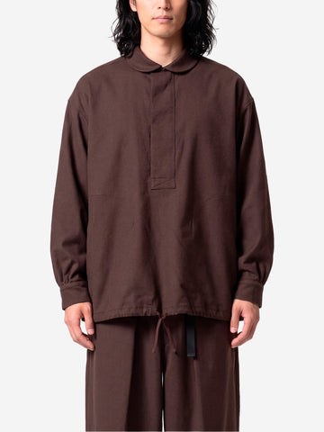 NORBIT Camicia Tech Wool marrone Marrone