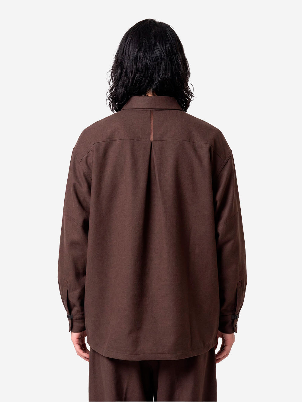 NORBIT Camicia Tech Wool marrone Marrone Urbanstaroma
