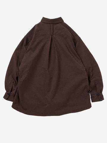NORBIT Camicia Tech Wool marrone Marrone