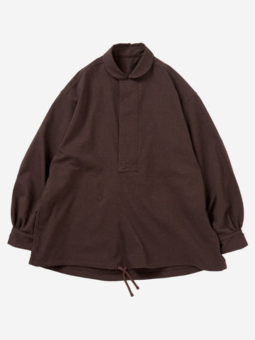 NORBIT Camicia Tech Wool marrone Marrone