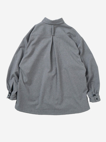 NORBIT Camicia Tech Wool grigia Grigio